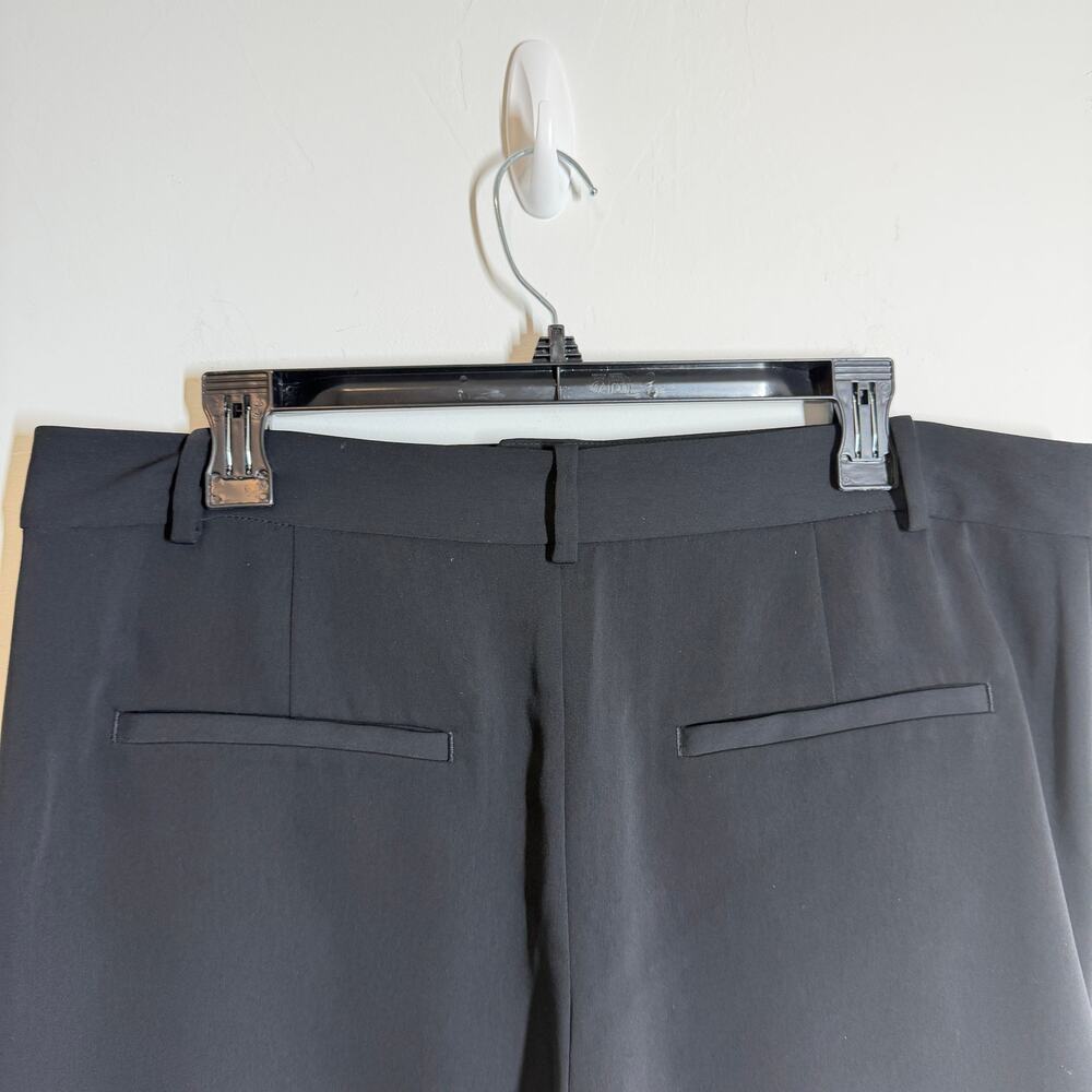 NWT Madewell Easy Pleated Trouser Shorts in Crepe Jet Black Size 12 - Picture 10 of 12